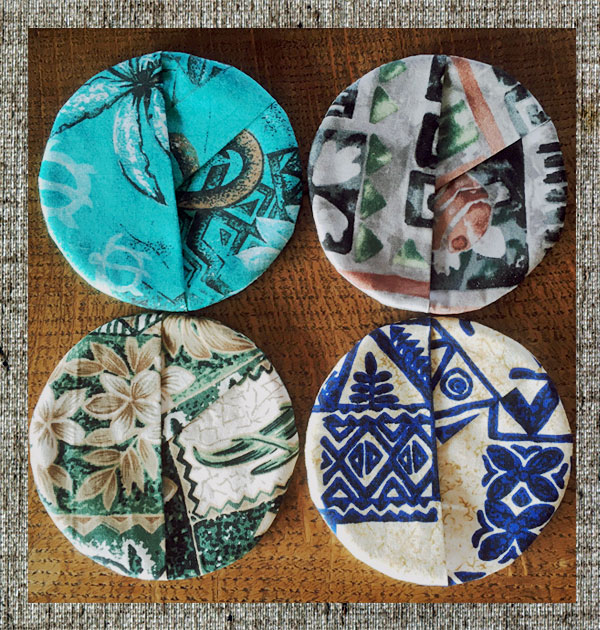 koa wood earrings