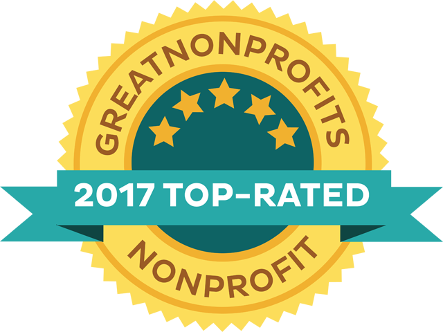 2017 Great Nonprofits Top-Rated Badge