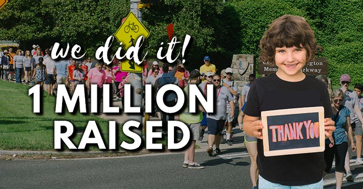 We Did It! 1 Million Raised. Thank You.