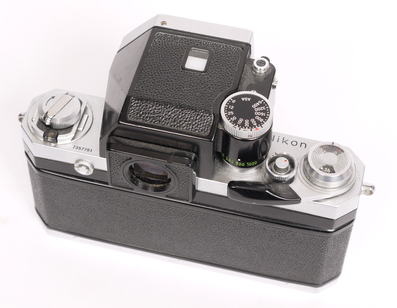 Chrome Nikon F Apollo Photomic FTN - EX++ and Works Well - Meter a