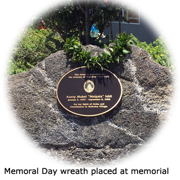 Aunty Mabel Memorial Day