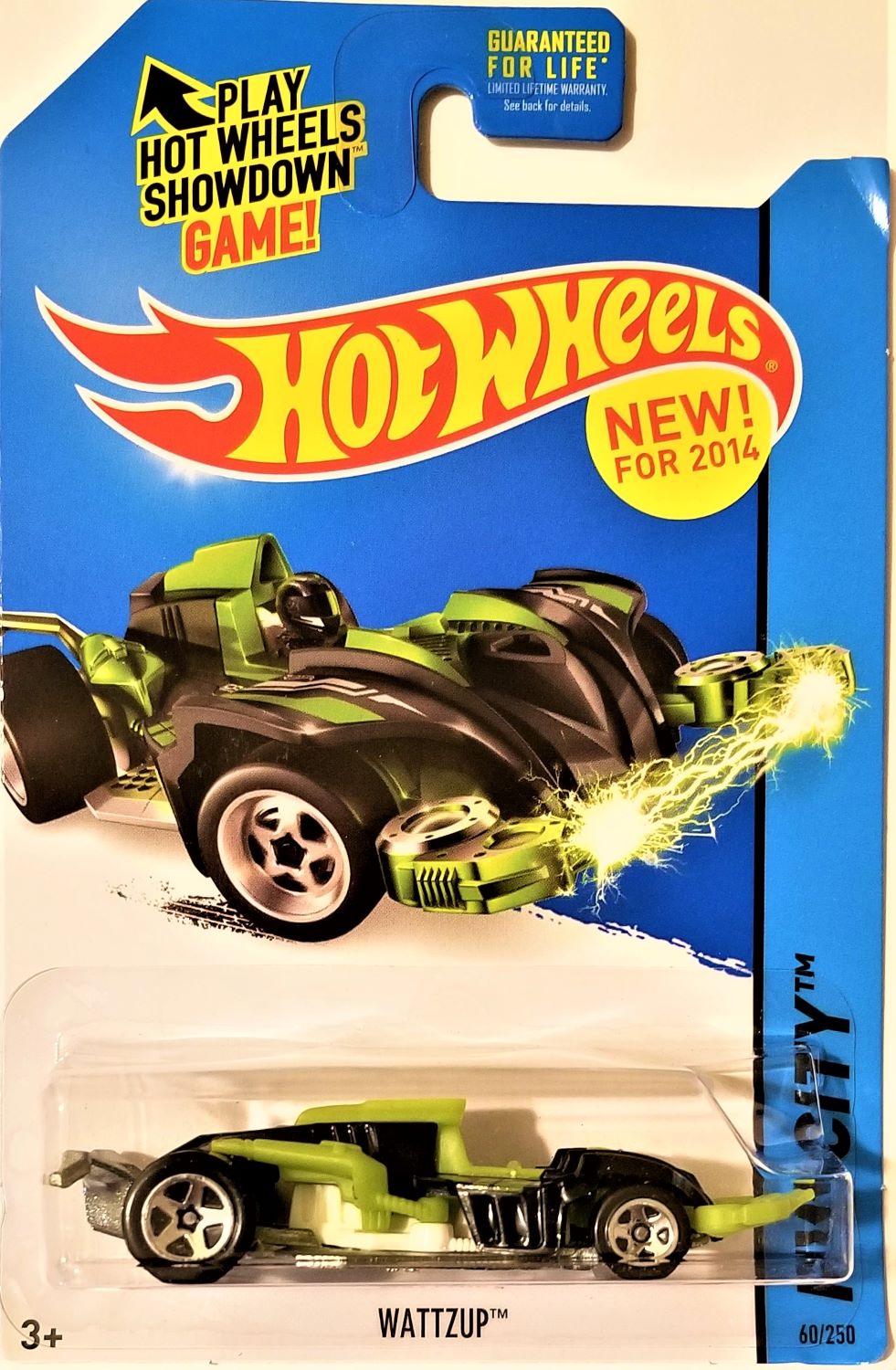 Hot Wheels - 2014 HW City Wattzup 60/250 (BBBFG10) | eBay