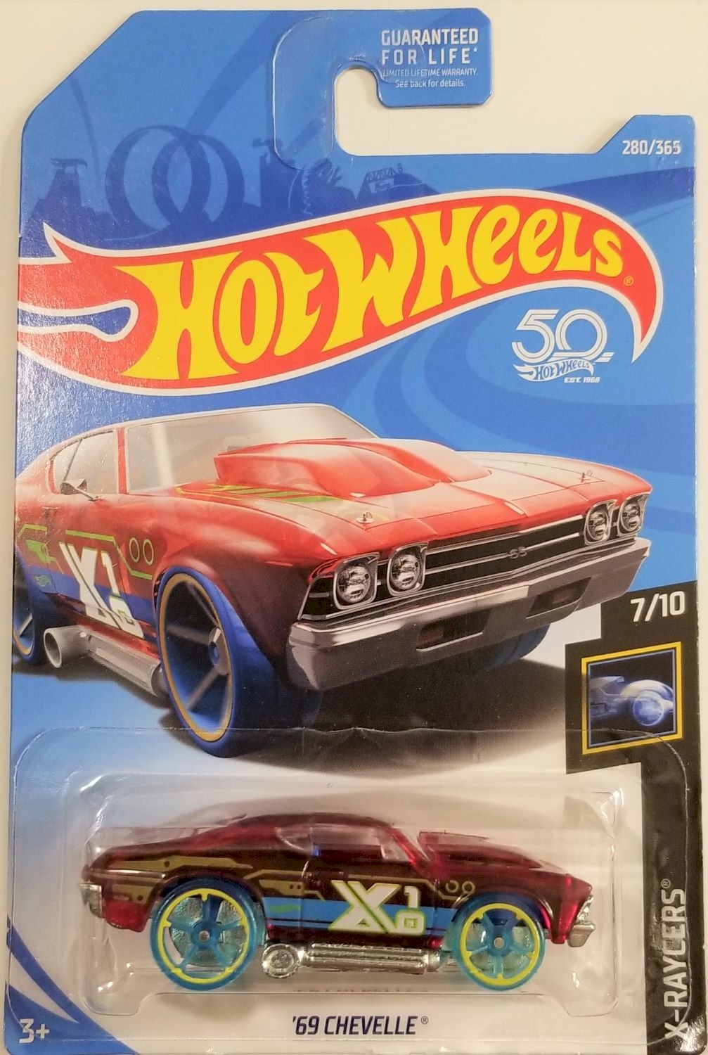 hot wheels 69 chevelle x raycers