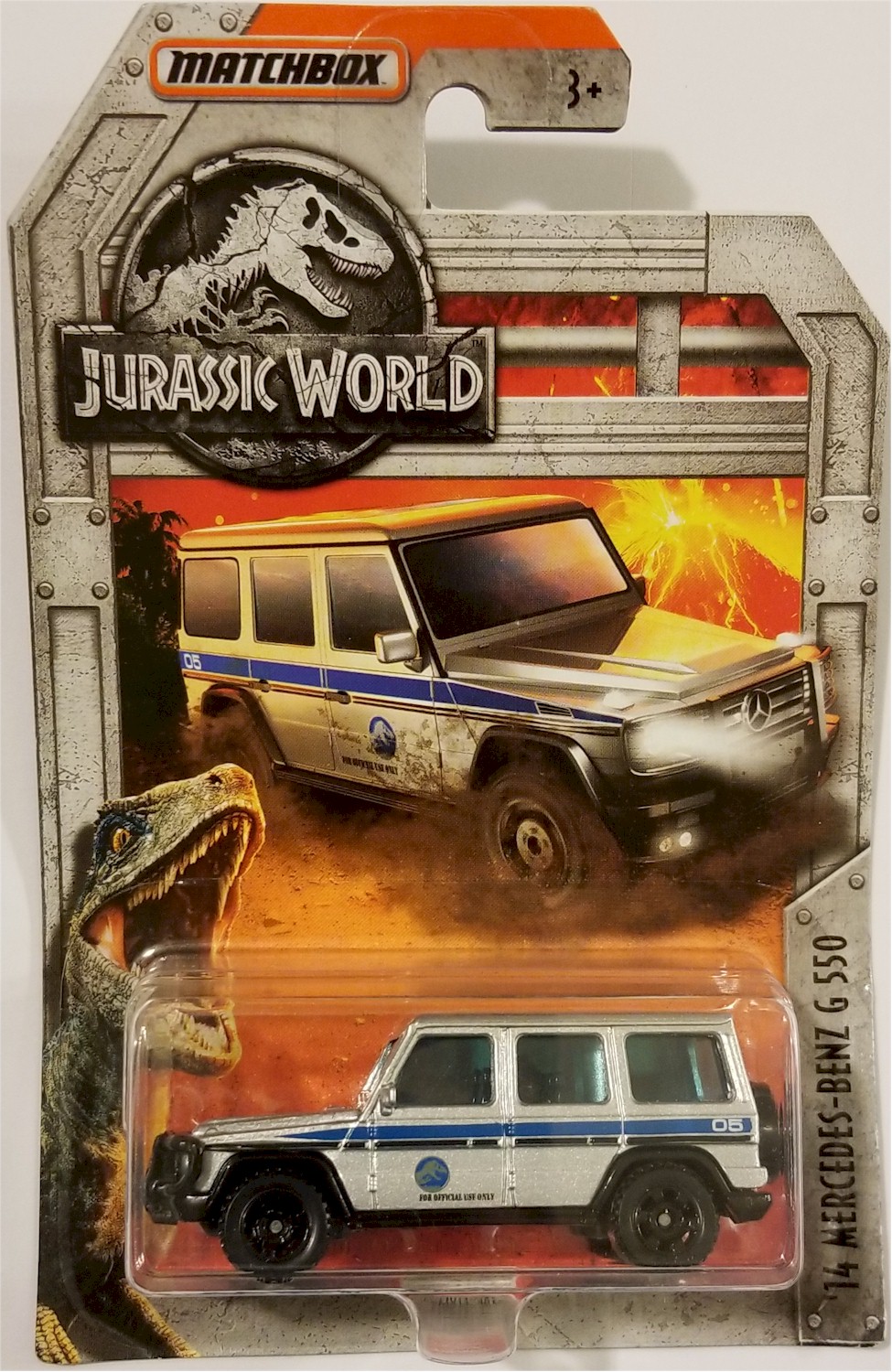 Jurassic World '14 Mercedes-Benz G 550 JD6 Matchbox