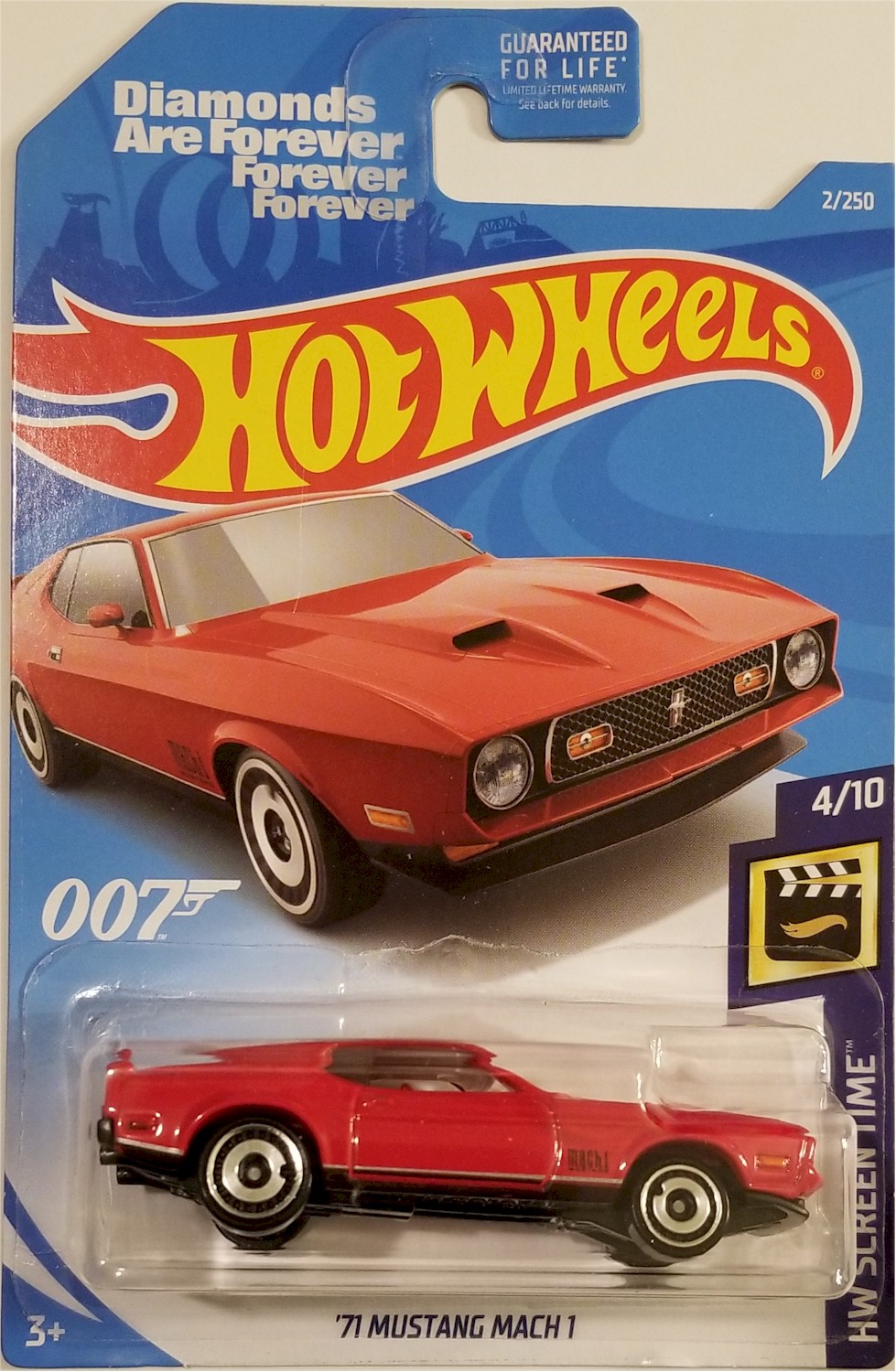 hot wheels 71 mustang mach 1