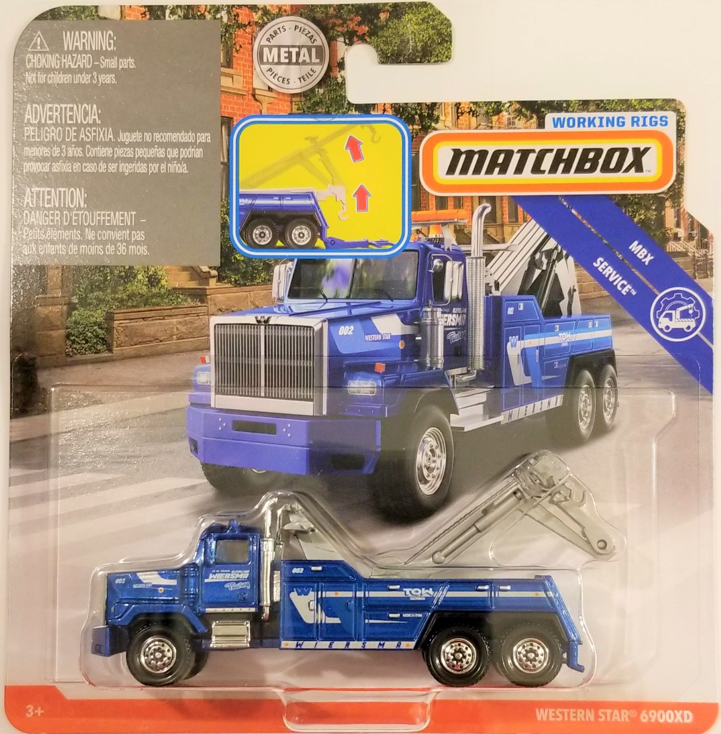 Matchbox - 2019 Working Rigs Western Star 6900XD (BBGBK08) | eBay