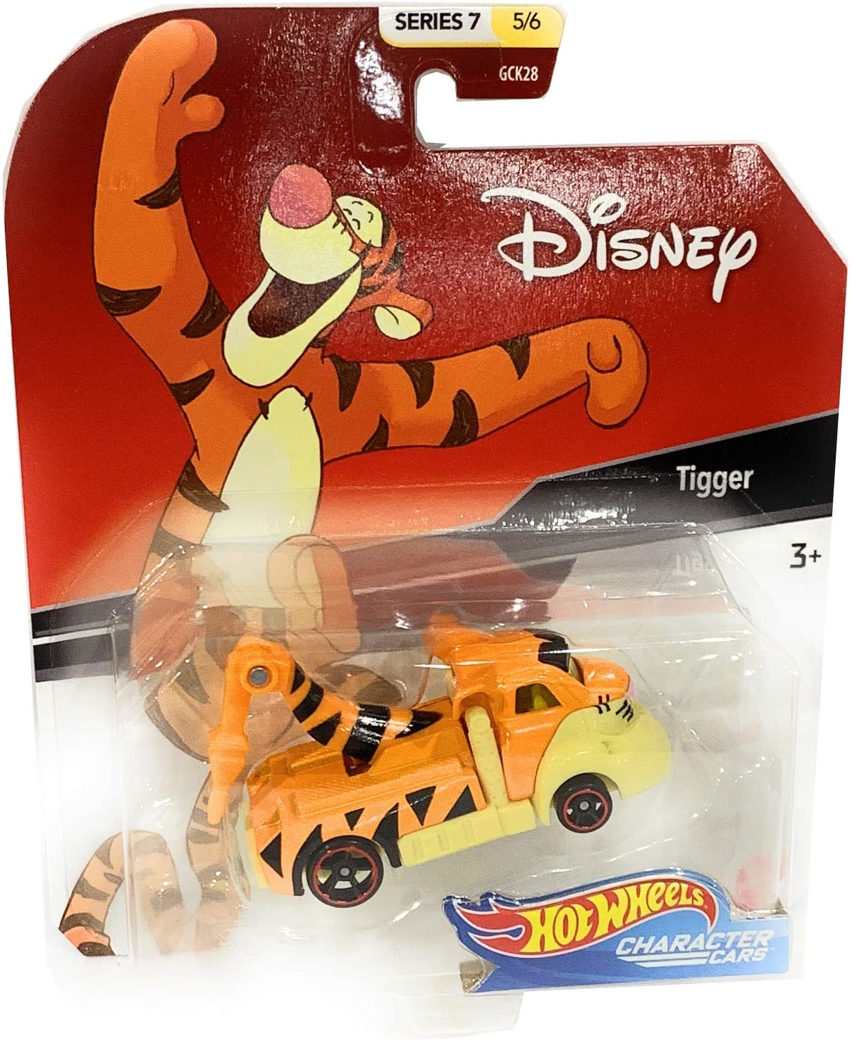 Hot Wheels Character Cars Disney Series 7 Tigger 5 6 Bbggx62 Ebay
