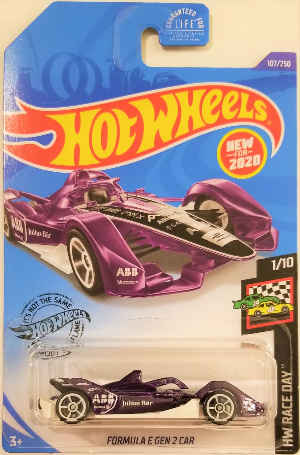 hot wheels formula e gen 2 car purple