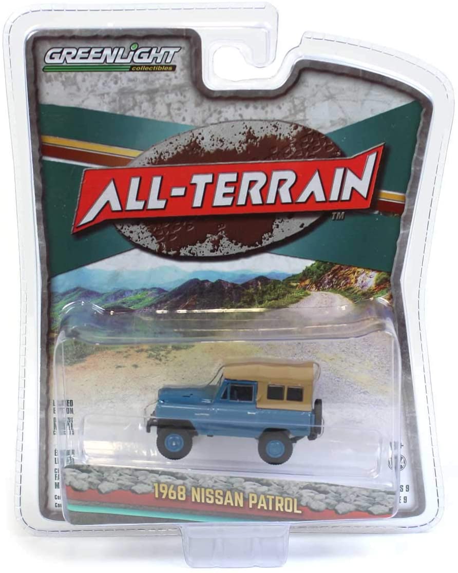 new nissan patrol on Greenlight 1 64 All Terrain Series 9 1968 Nissan Patrol Bbgl35150a Ebay