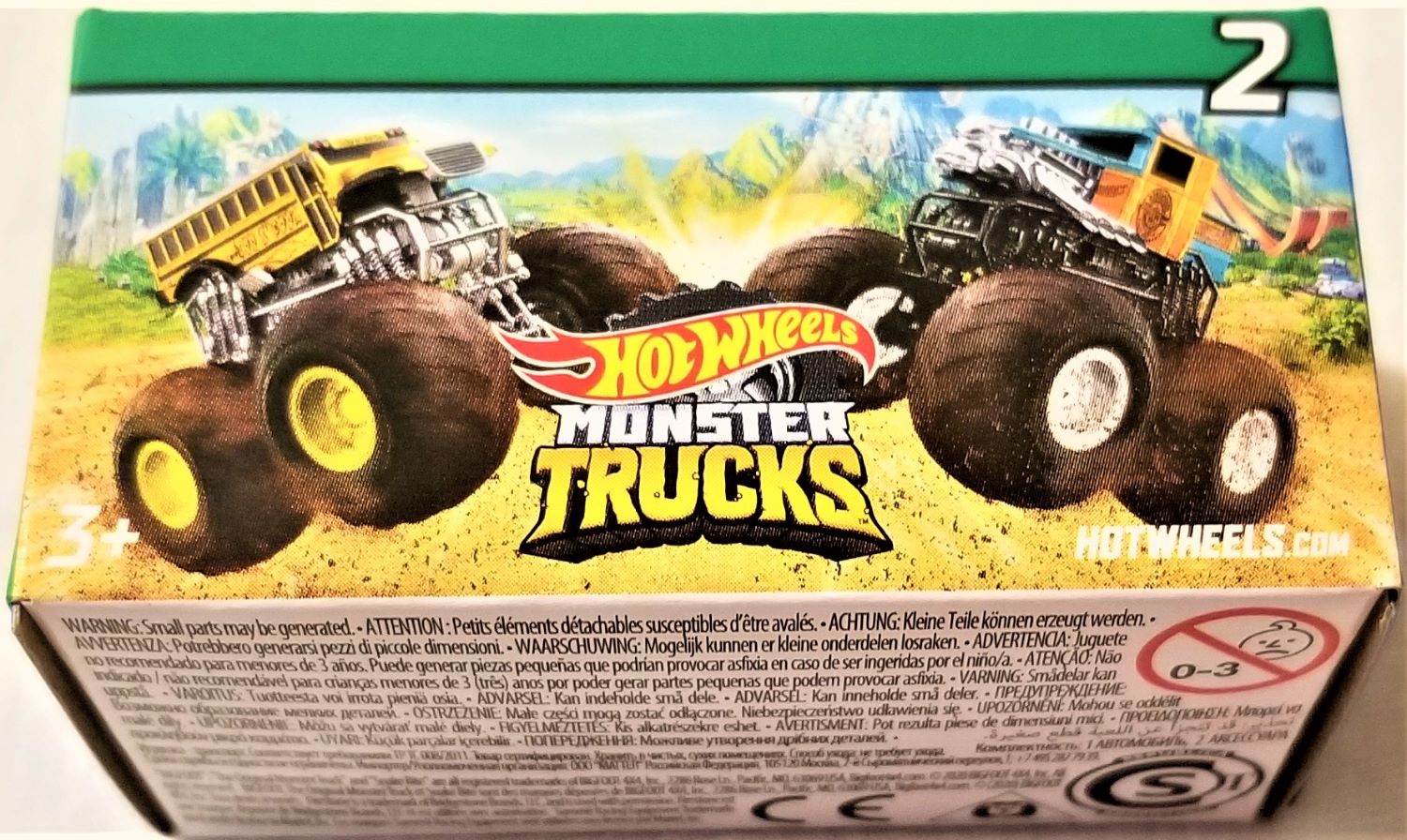 Hot Wheels - Monster Trucks Mini Mystery Trucks Series 2 Blind Box  (BBGPB72) | eBay