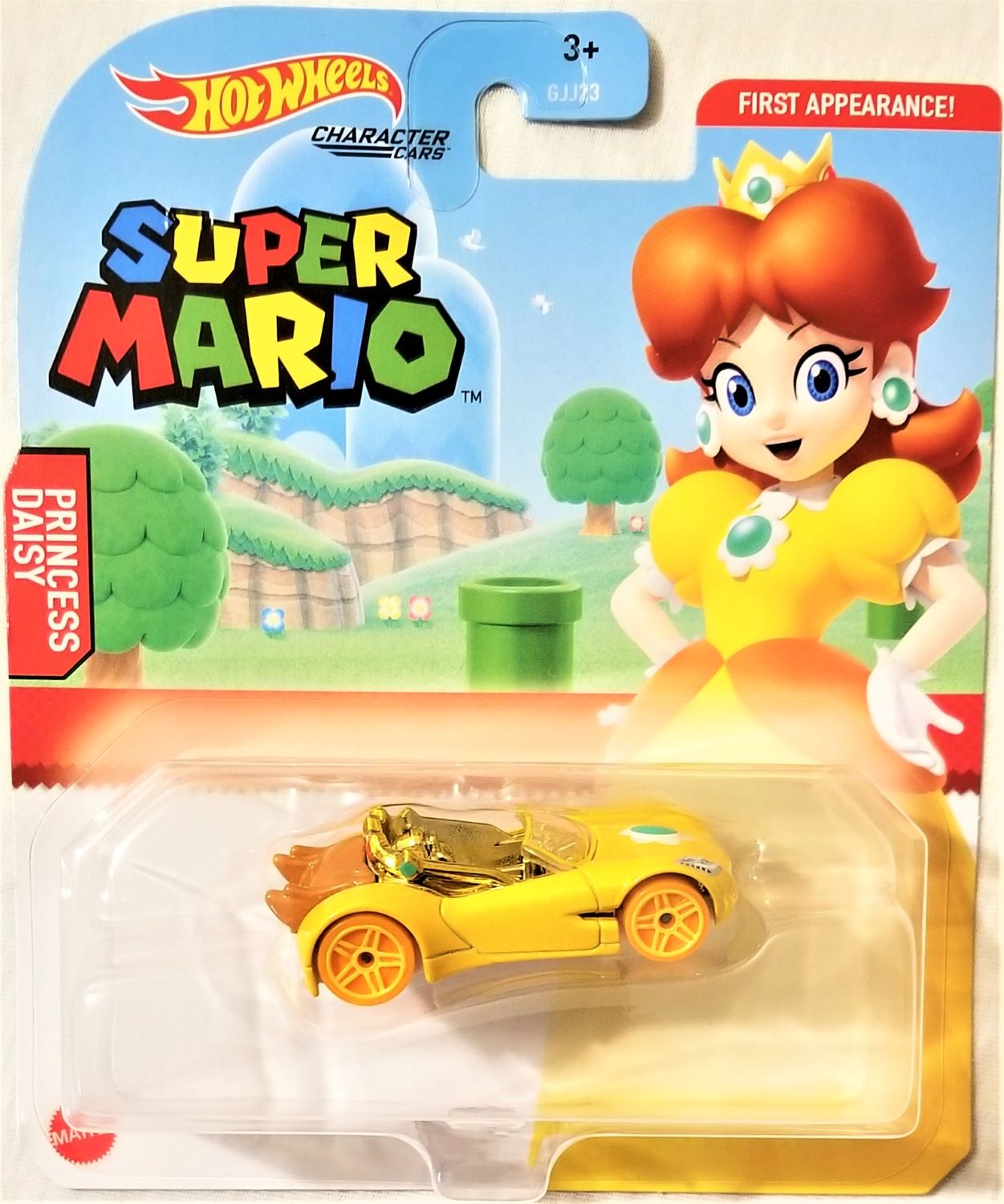 Hot Wheels Character Cars - 2021 Super Mario Princess Daisy