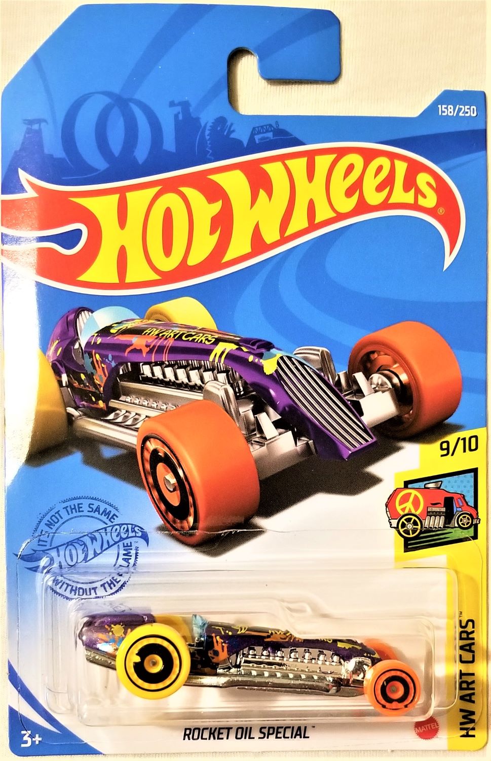 ミニカー hotwheels ROCKET OIL PETERSEN Hot Wheels - 2021 HW Art Cars 9/10 Rocket Oil Special 158