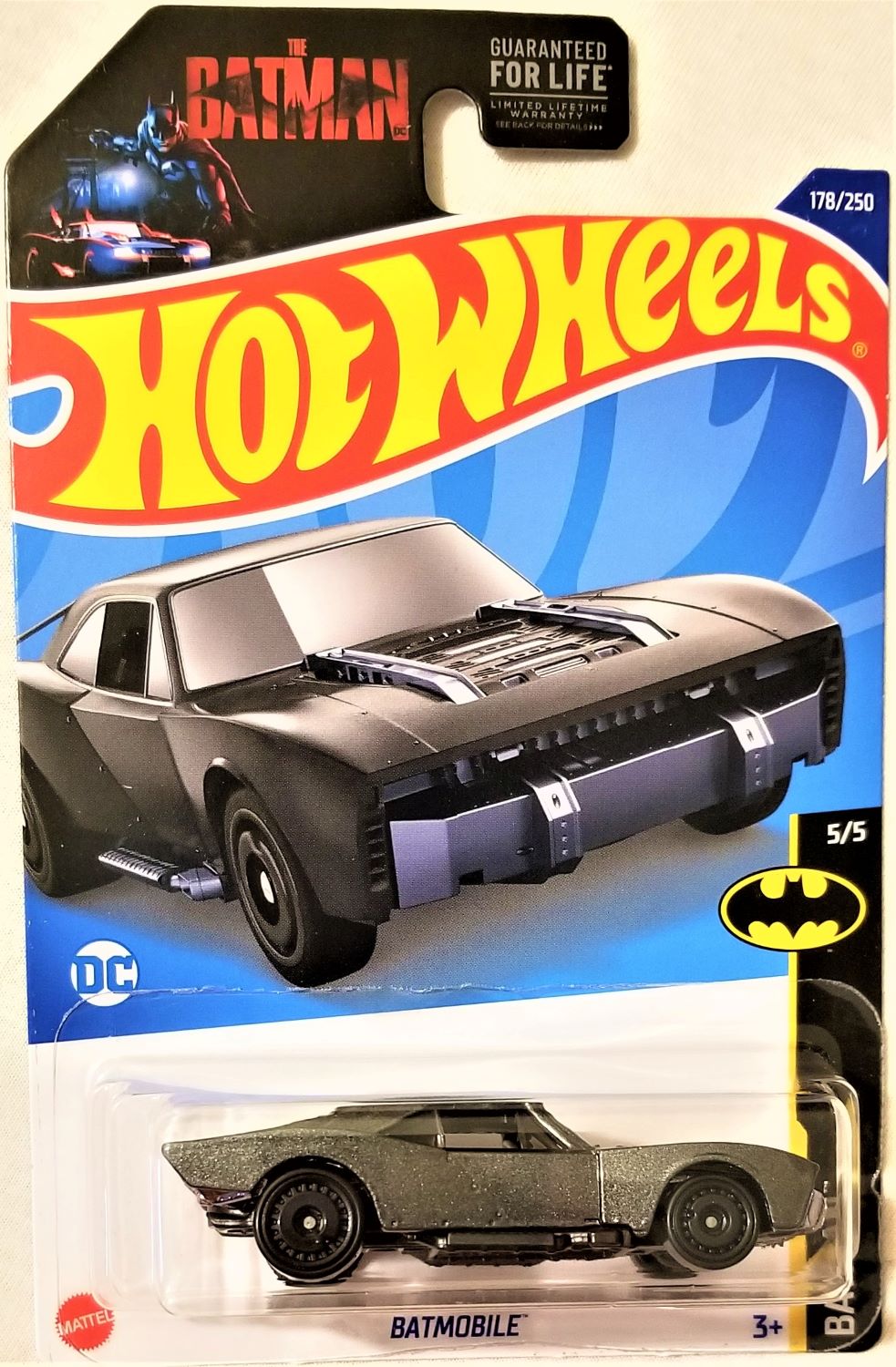 Hot Wheels - 2022 Batman 5/5 Batmobile 178/250 (BBHCT65) | eBay