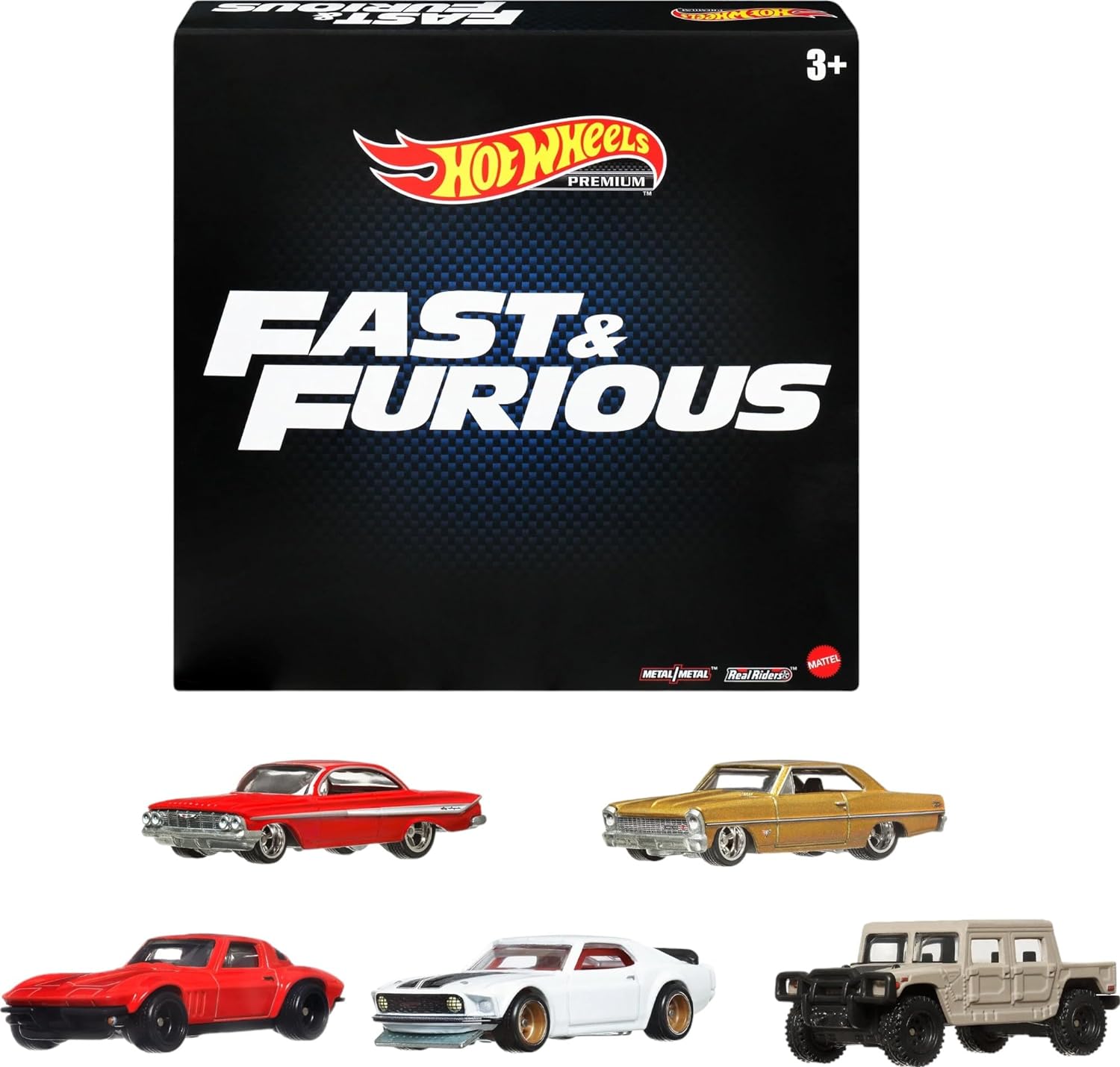 HOT WHEELS FAST & FURIOUS PREMIUM BUNDLE 5 PACK AMAZON