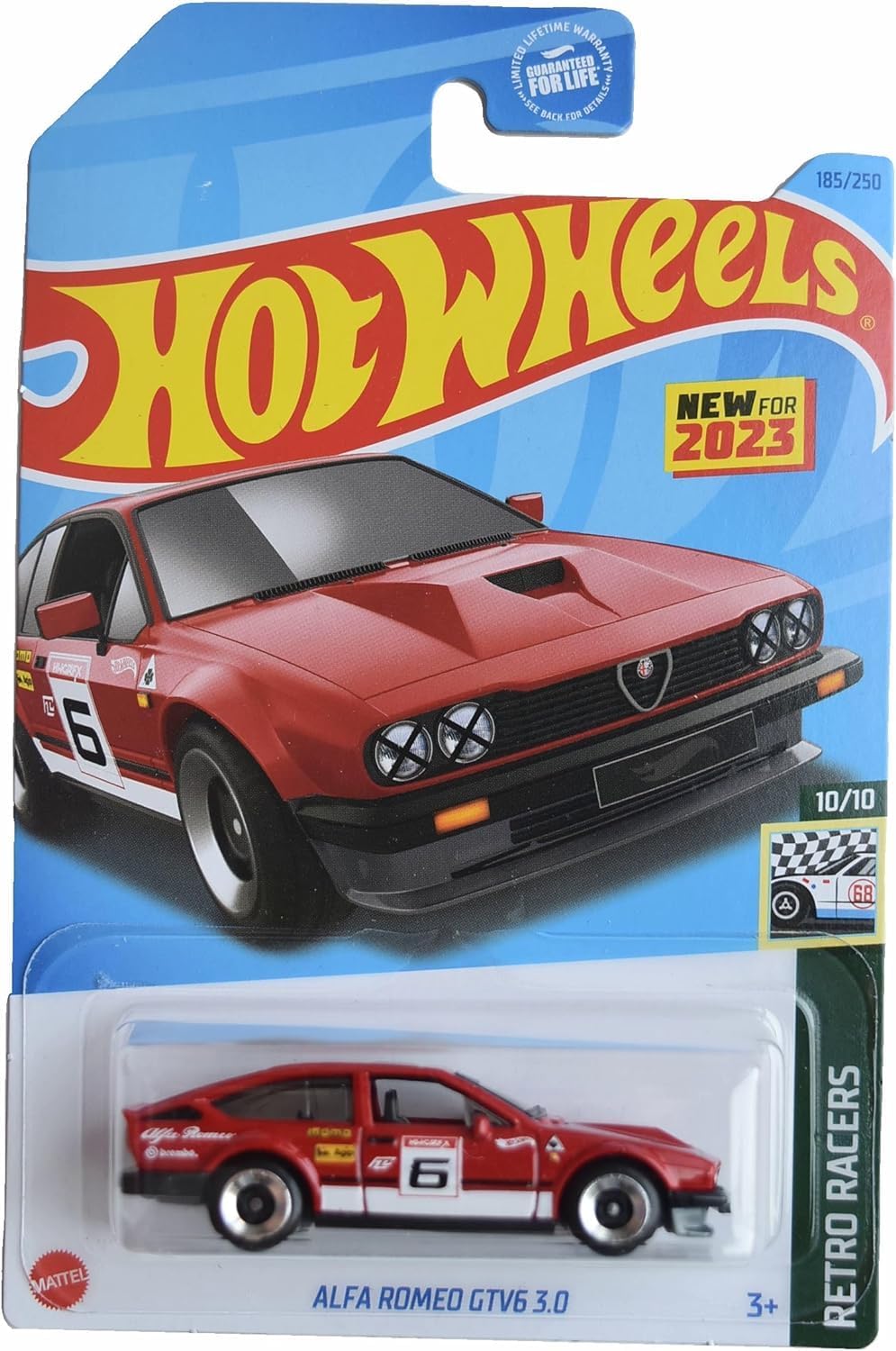 Hot Wheels - 2023 Retro Racers 10/10 Alfa Romeo GTV6 3.0 185