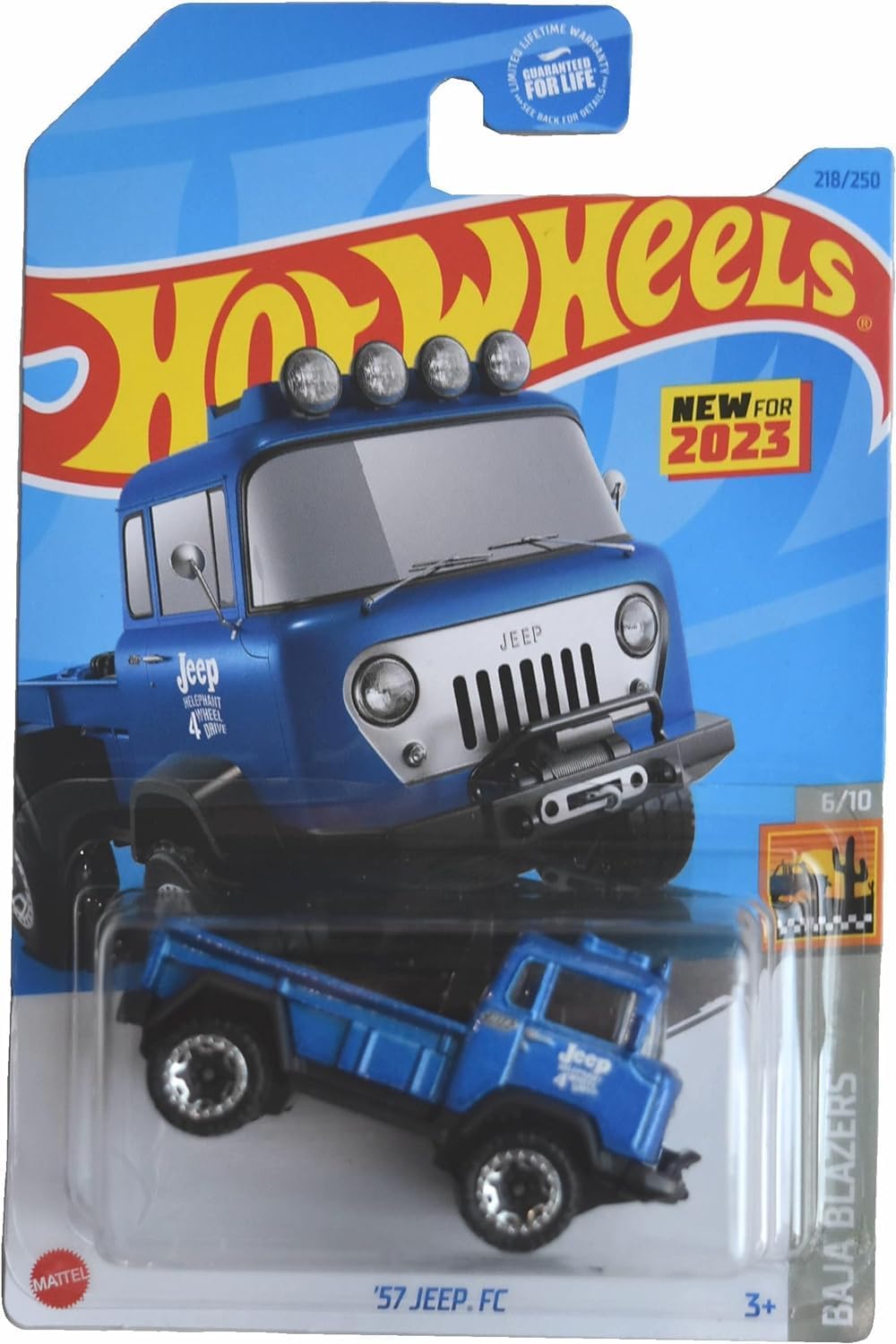 Hot Wheels - 2023 Baja Blazers 6/10 '57 Jeep FC 218/250 (BBHKG72