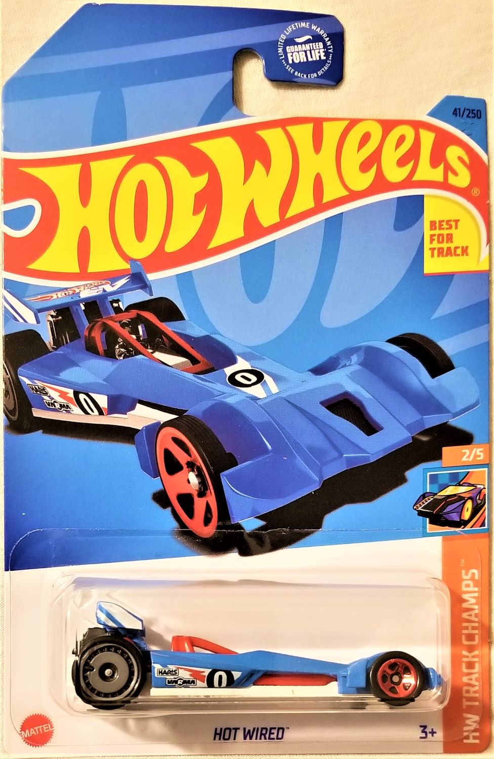 Hot Wheels - 2023 HW Track Champs 2/5 Hot Wired 41/250
