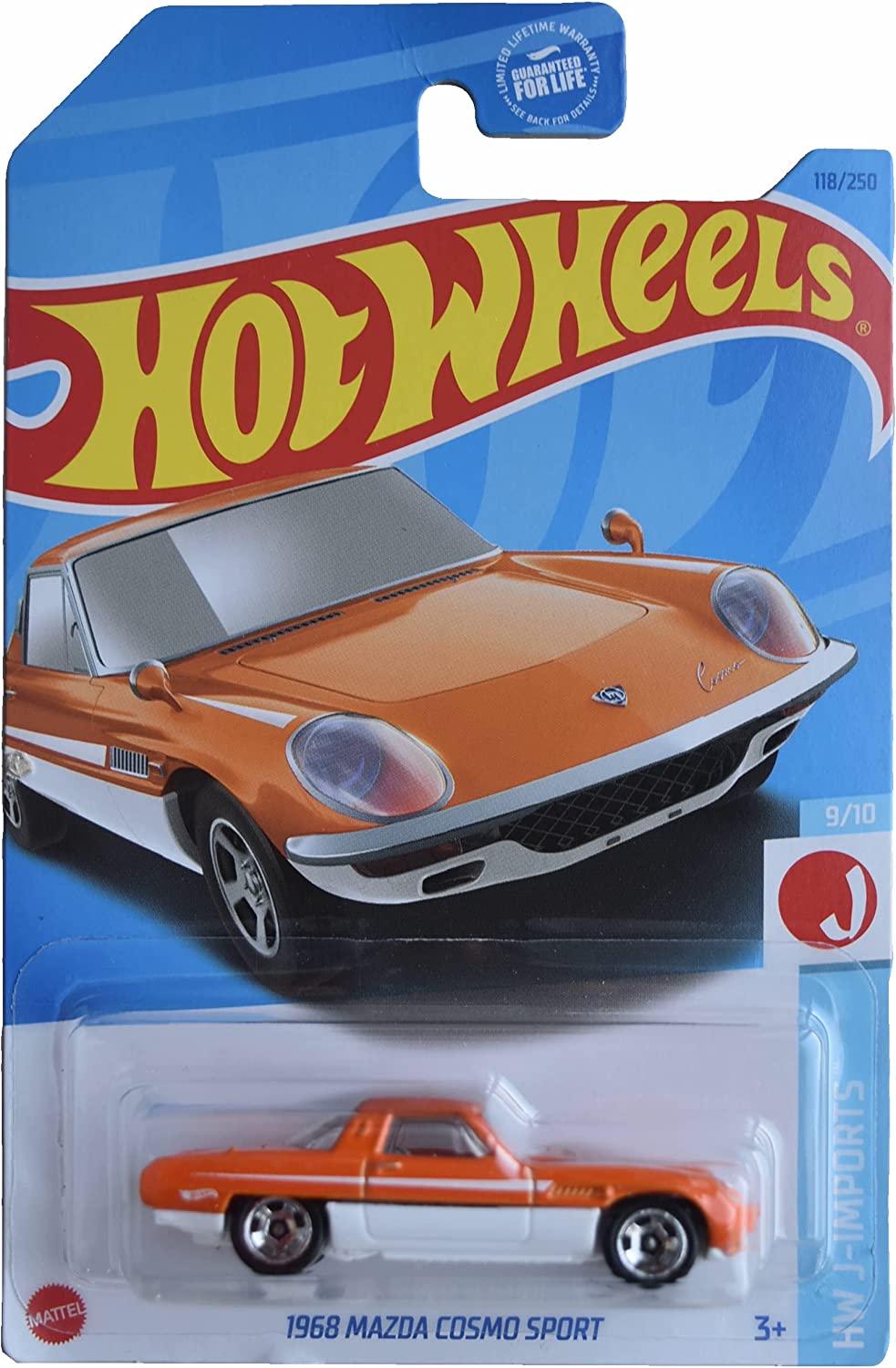 Hot Wheels - 2023 HW J-Imports 9/10 1968 Mazda Cosmo Sport 118/250
