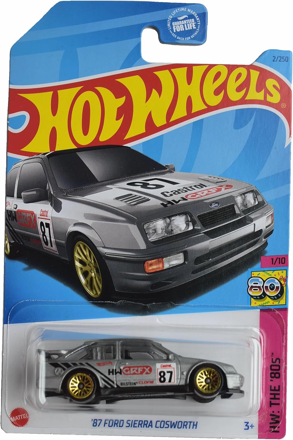 Hot Wheels - 2023 HW: The '80s 1/10 '87 Ford Sierra Cosworth 2/250