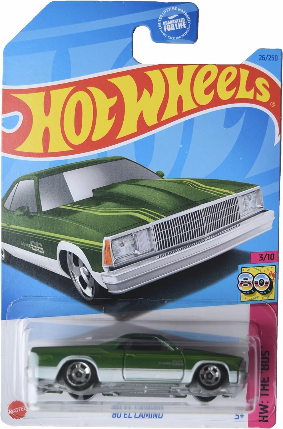 Hot Wheels Limited Edition エルカミーノ Hot Wheels - 2023 HW: The '80s 3/10 '80 El Camino 26/250 (BBHKJ61