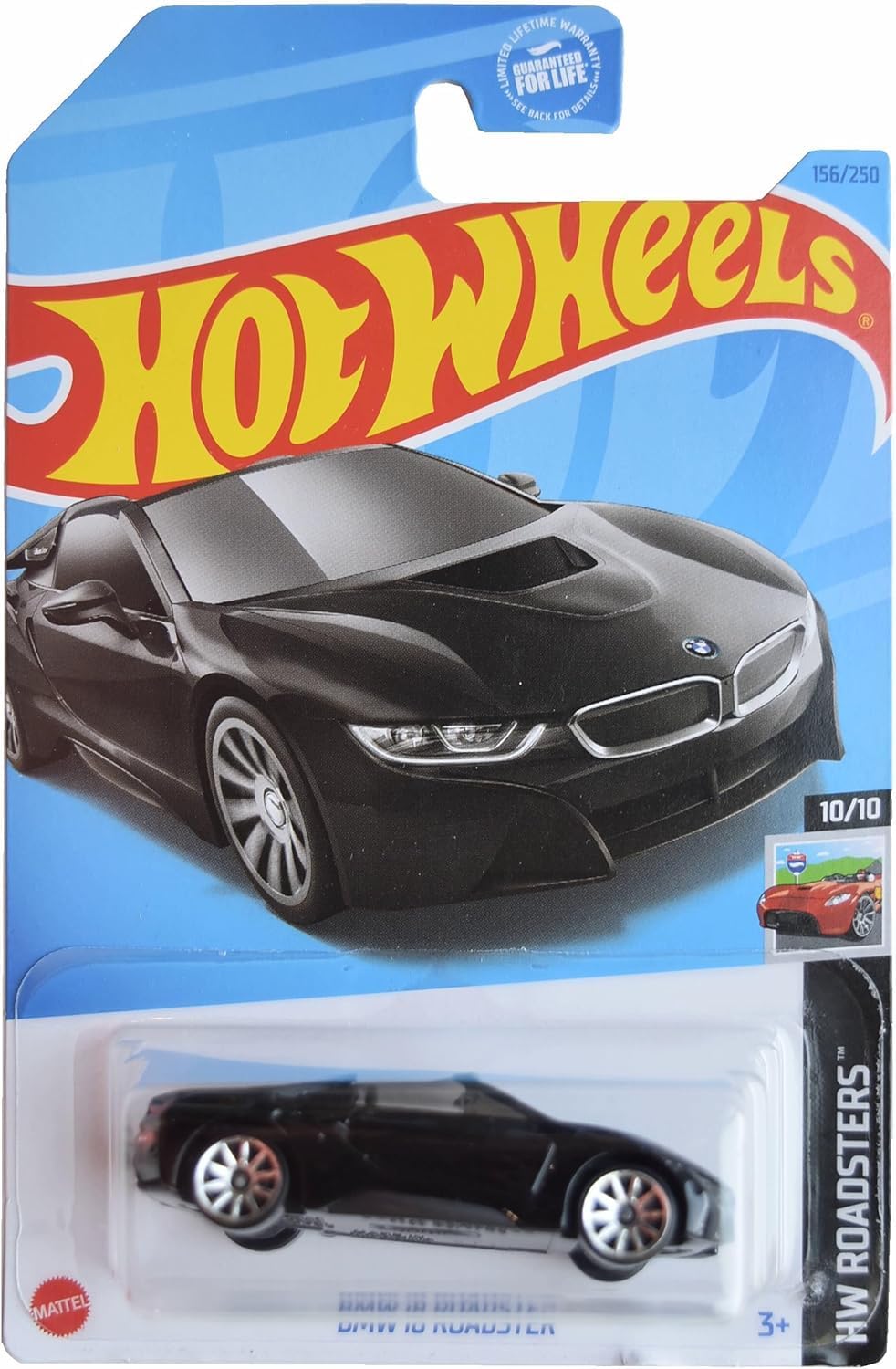 Hot Wheels - 2023 HW Roadsters 10/10 BMW i8 Roadster 156/250