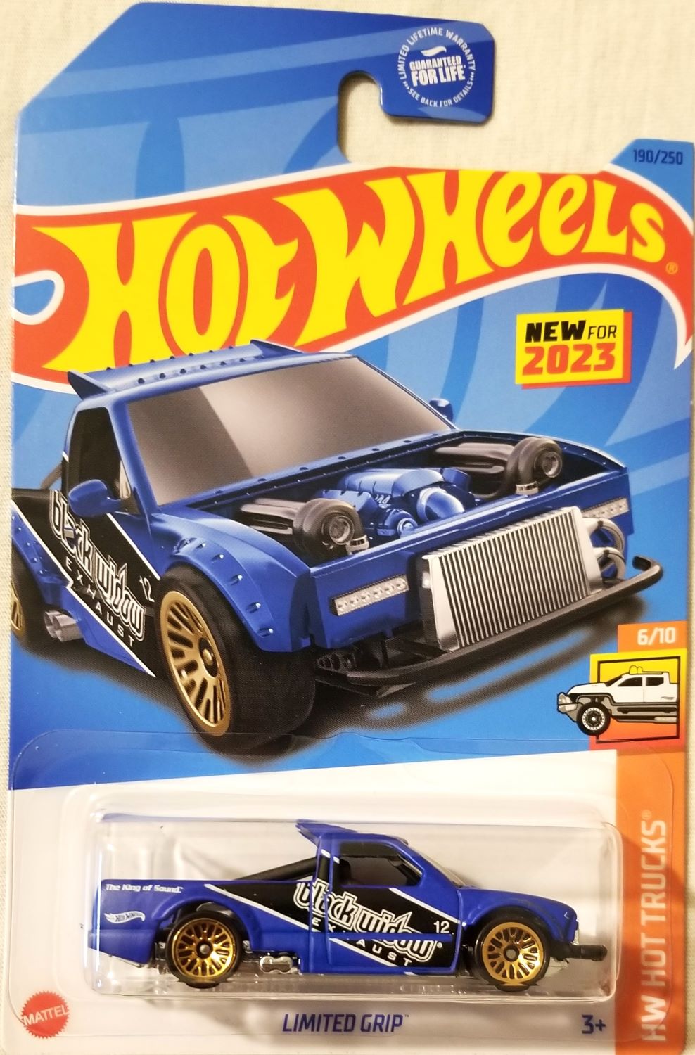 Hot Wheels - 2023 HW Hot Trucks 6/10 Limited Grip 190/250 (BBHKK60
