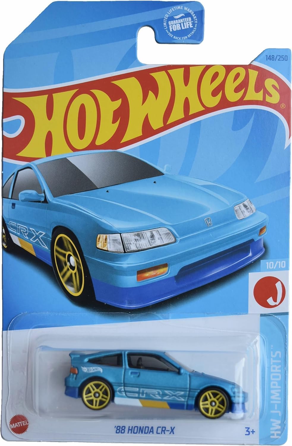 Hot Wheels - 2023 HW J-Imports 10/10 '88 Honda CR-X 148/250