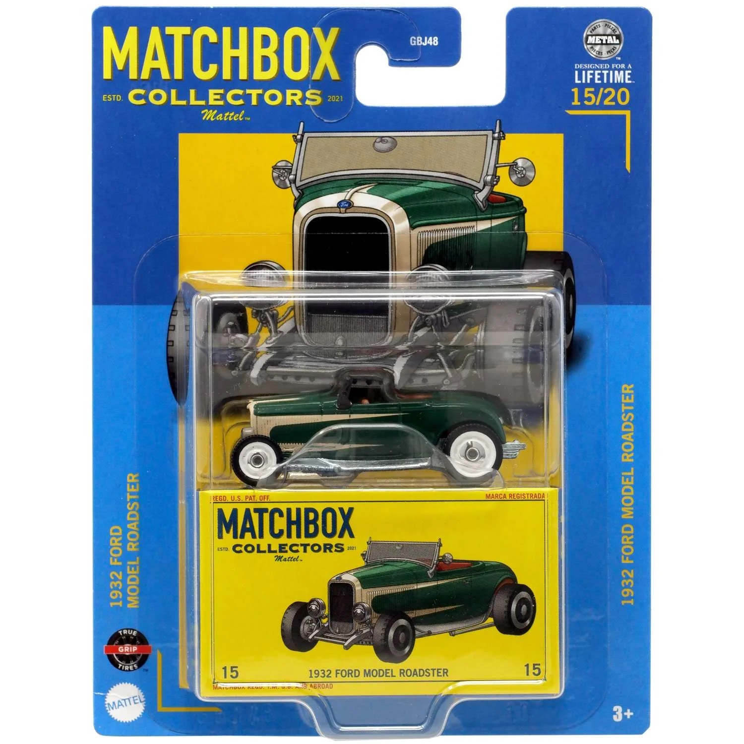 Matchbox - 2024 Collectors 15/20 1932 Ford Model Roadster (BBHLJ71