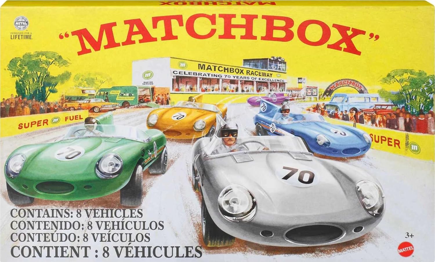 Matchbox - 70th Anniversary Collector's Bundle, Set of 8 Die-Cast