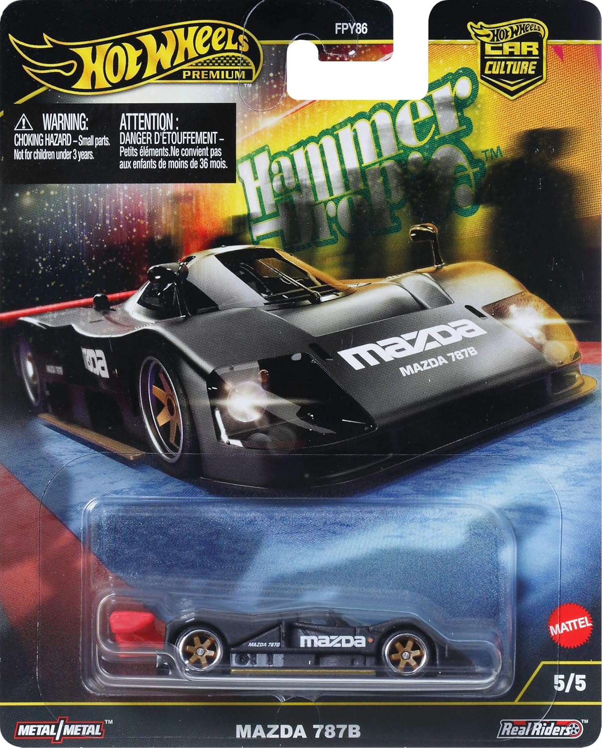 Hot Wheels Premium - 2024 Hammer Drop 5/5 Mazda 787B (BBHRW08) | eBay