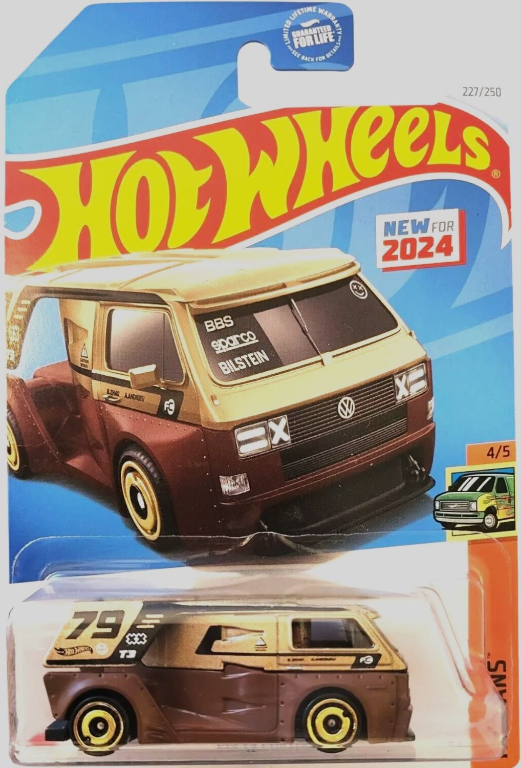 Hot Wheels - 2024 HW Vans 4/5 VW T3 Custom 227/250 (BBHRY57) | eBay