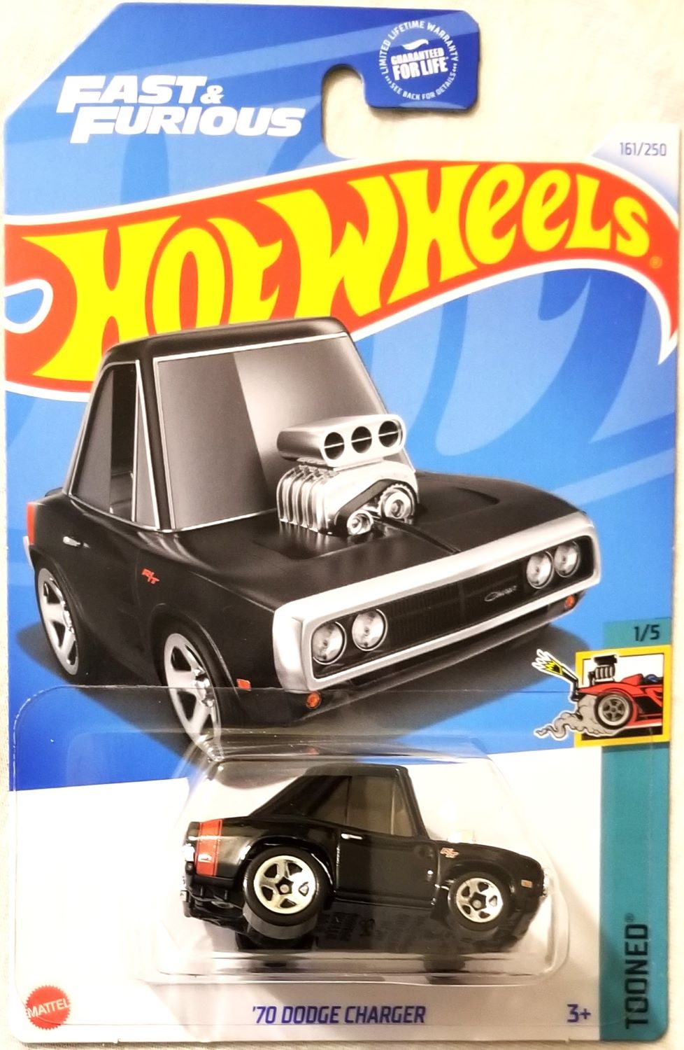 Hot Wheels - 2024 Tooned 1/5 '70 Dodge Charger 161/250 (BBHTB40