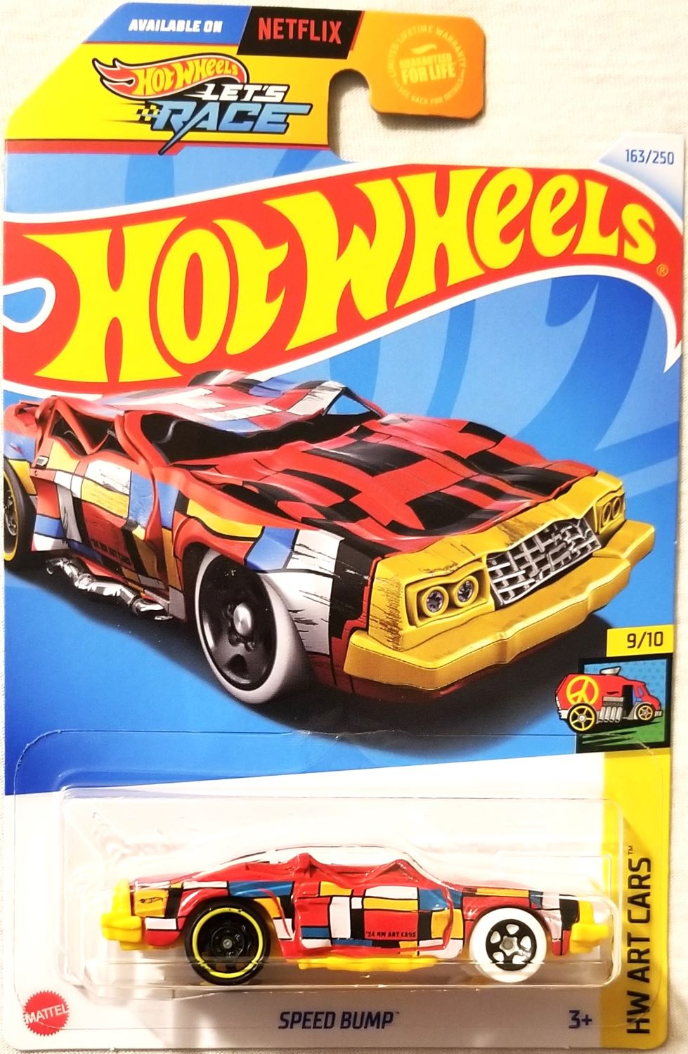 Hot Wheels - 2024 HW Art Cars 9/10 Speed Bump 163/250