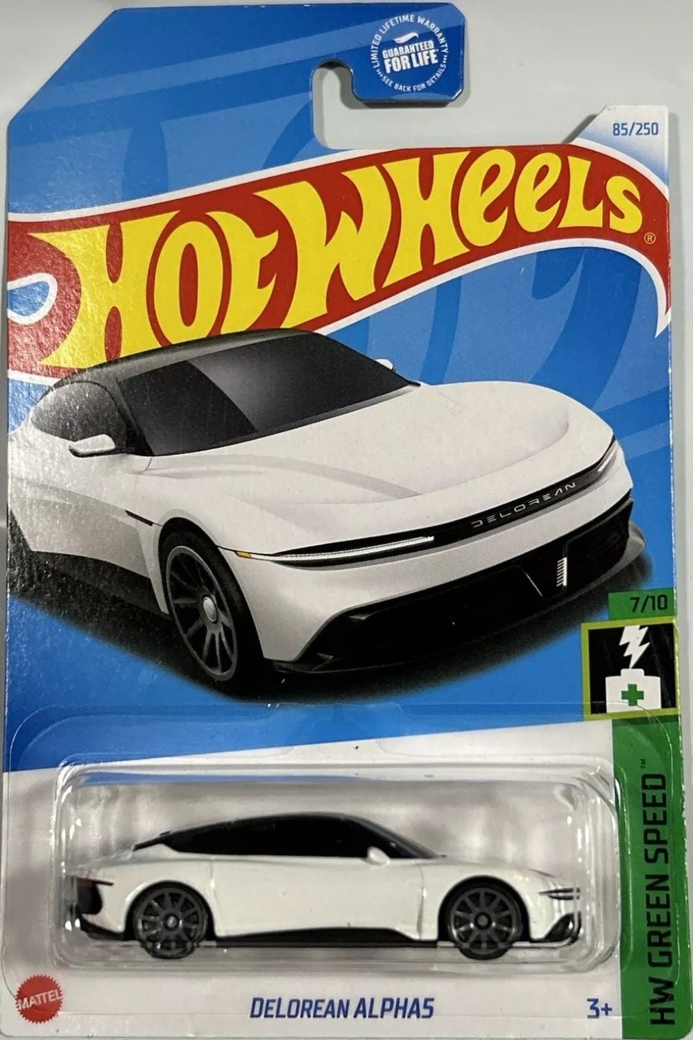 Hot Wheels - 2024 HW Green Speed 7/10 DeLorean Alpha5 85/250