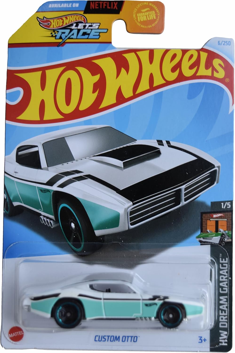 ミニカー Hot Wheels One World Custom Garage Hot Wheels - 2024 HW Dream Garage 1/5 Custom Otto 6/250 (BBHTC85