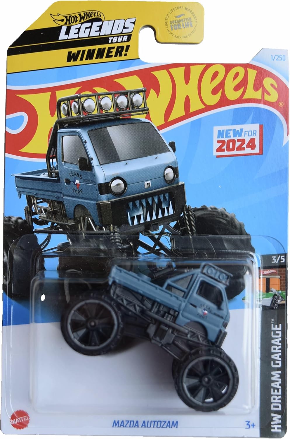 Hot Wheels - 2024 HW Dream Garage 3/5 Mazda Autozam 1/250 (BBHTC86