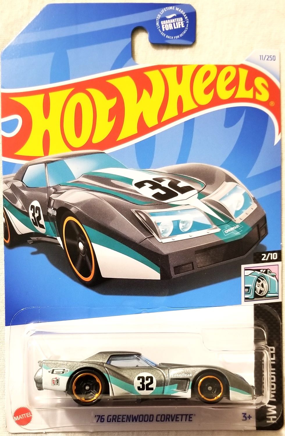 Hot Wheels - 2024 HW Modified 2/10 '76 Greenwood Corvette 11/250
