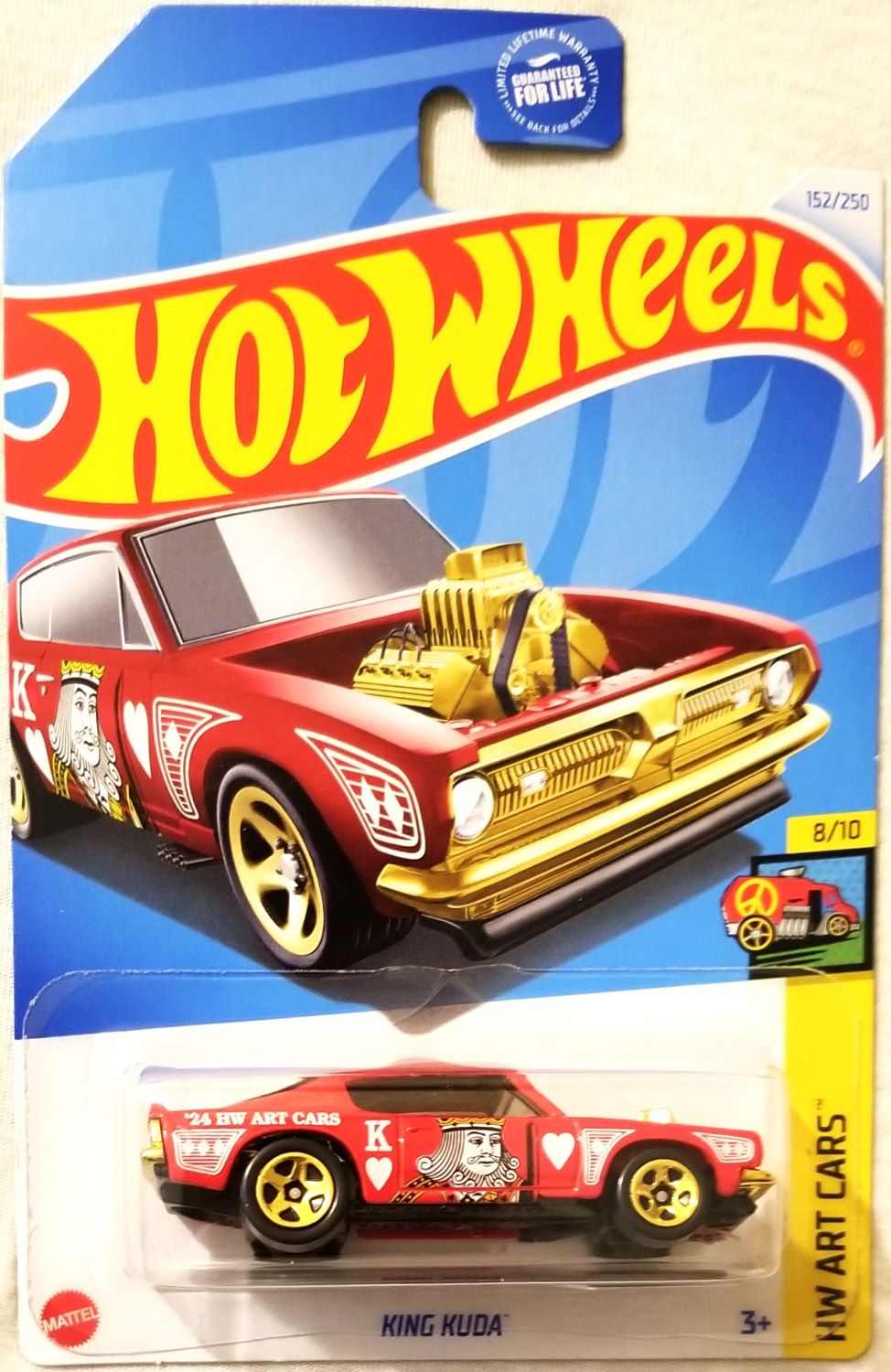 Hot Wheels - 2024 HW Art Cars 8/10 King Kuda 152/250