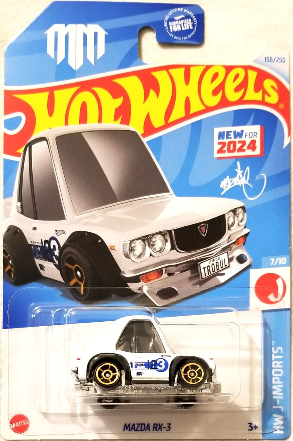 Hot Wheels - 2024 HW J-Imports 7/10 Mazda RX-3 156/250 (BBHTD77