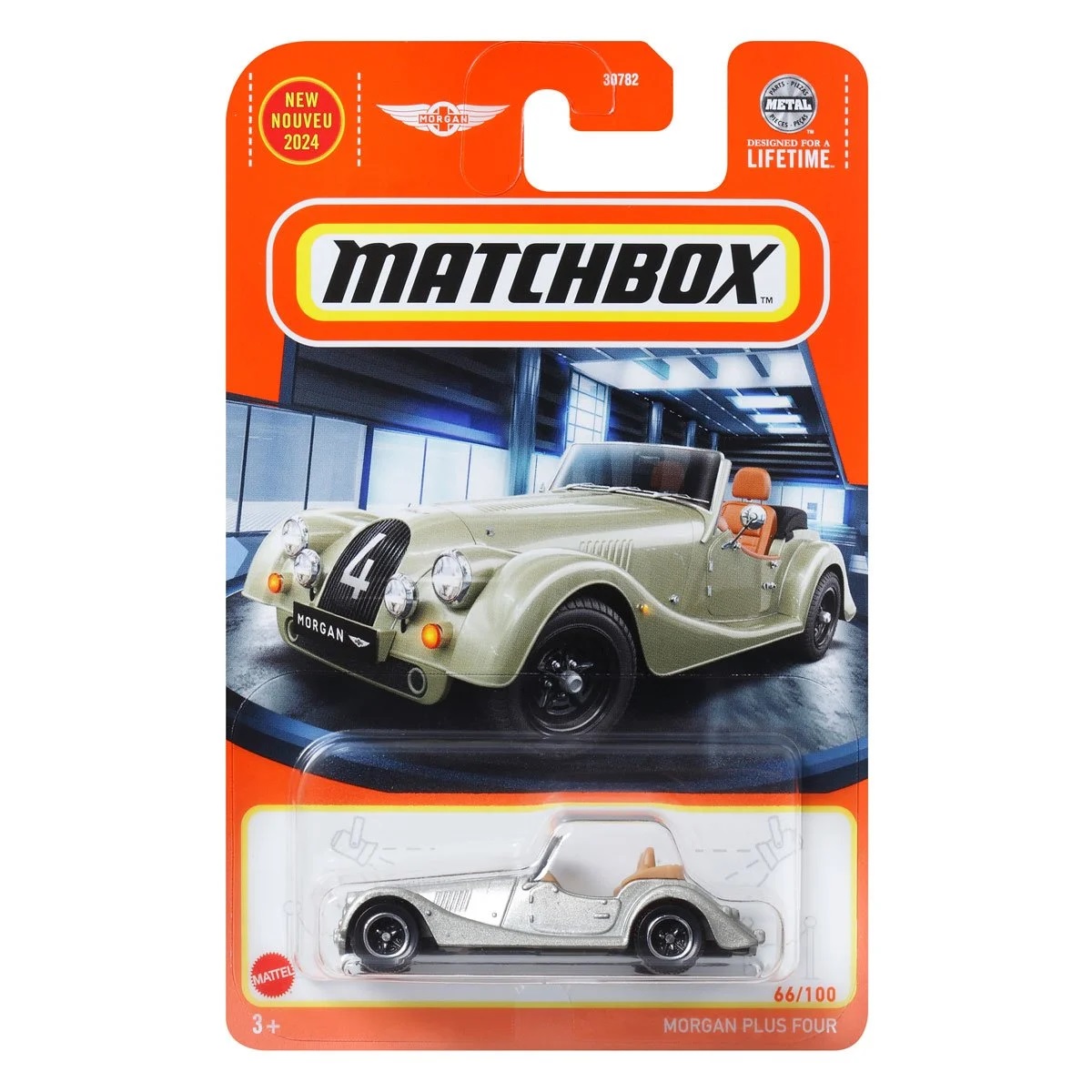 Matchbox - 2024 Mainline 66/100 Morgan Plus Four (BBHVL02) | eBay
