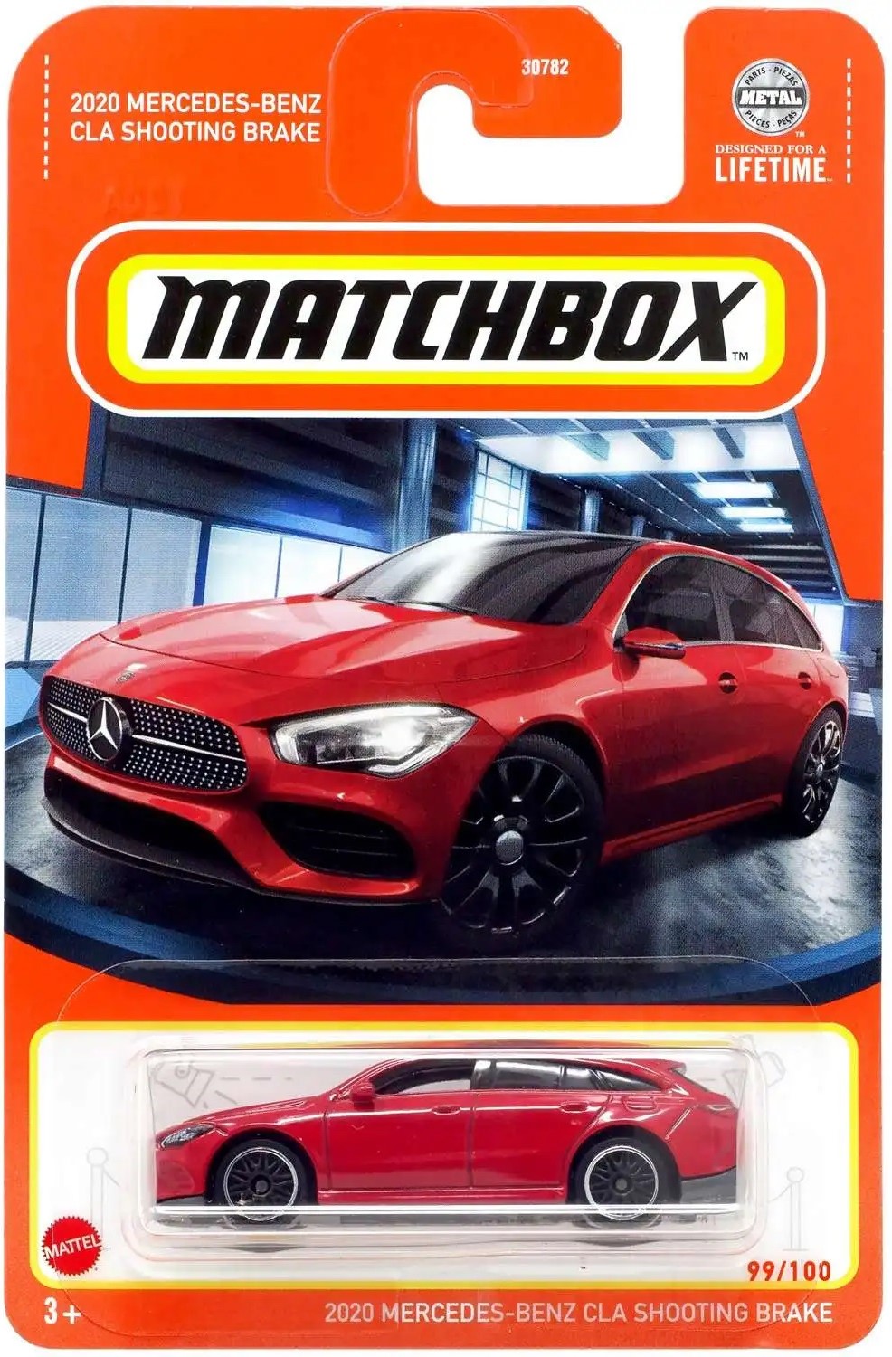 1/43 Mercedes-Benz 　CLA shooting Brake Spark 1/43 Mercedes Benz CLA Shooting Brake X118 Denim Blue