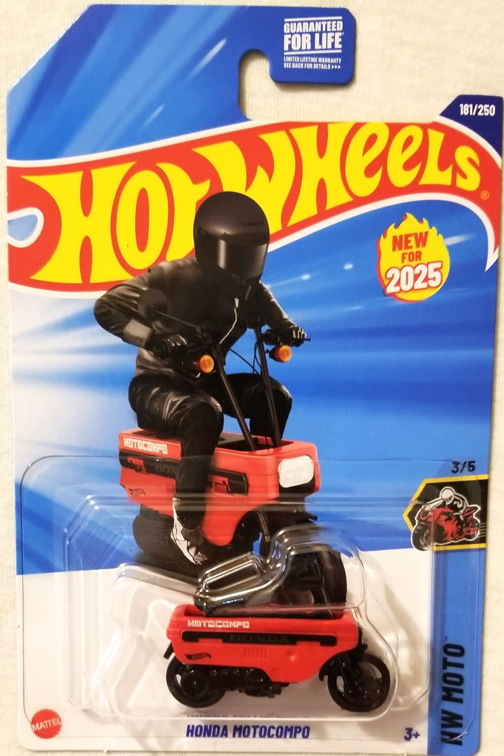 Hot Wheels - 2025 HW Moto 3/5 Honda Motocompo 181/250 (BBHYW43) | eBay
