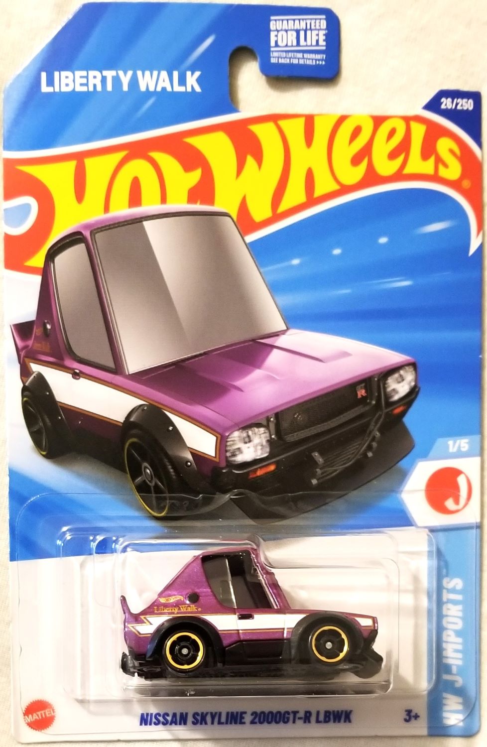 Hot Wheels - 2025 HW J-Imports 1/5 Nissan Skyline 2000GT-R