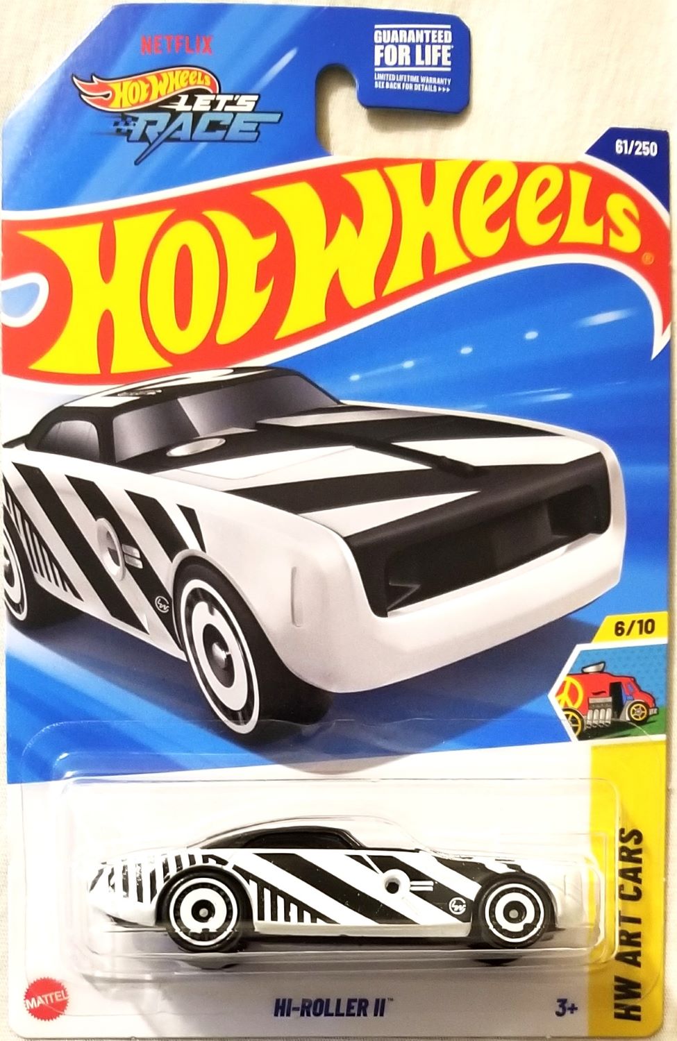 Hot Wheels - 2025 HW Art Cars 6/10 Hi-Roller II 61/250 (BBHYX07