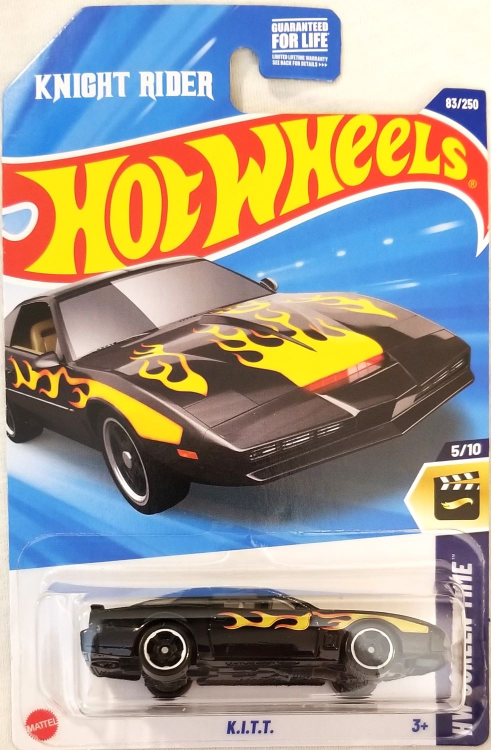 Hot Wheels - 2025 HW Screen Time 5/10 K.I.T.T. 83/250 (BBHYX27) | eBay