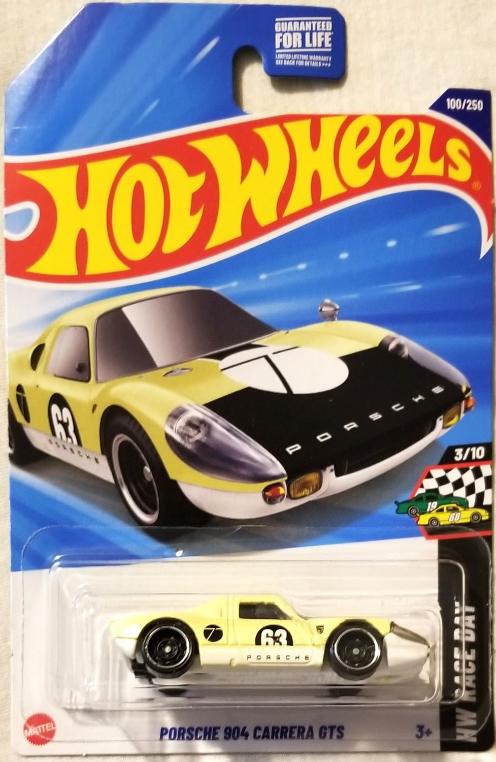 Hot Wheels - 2025 HW Race Day 3/10 Porsche 904 Carrera GTS 100/250