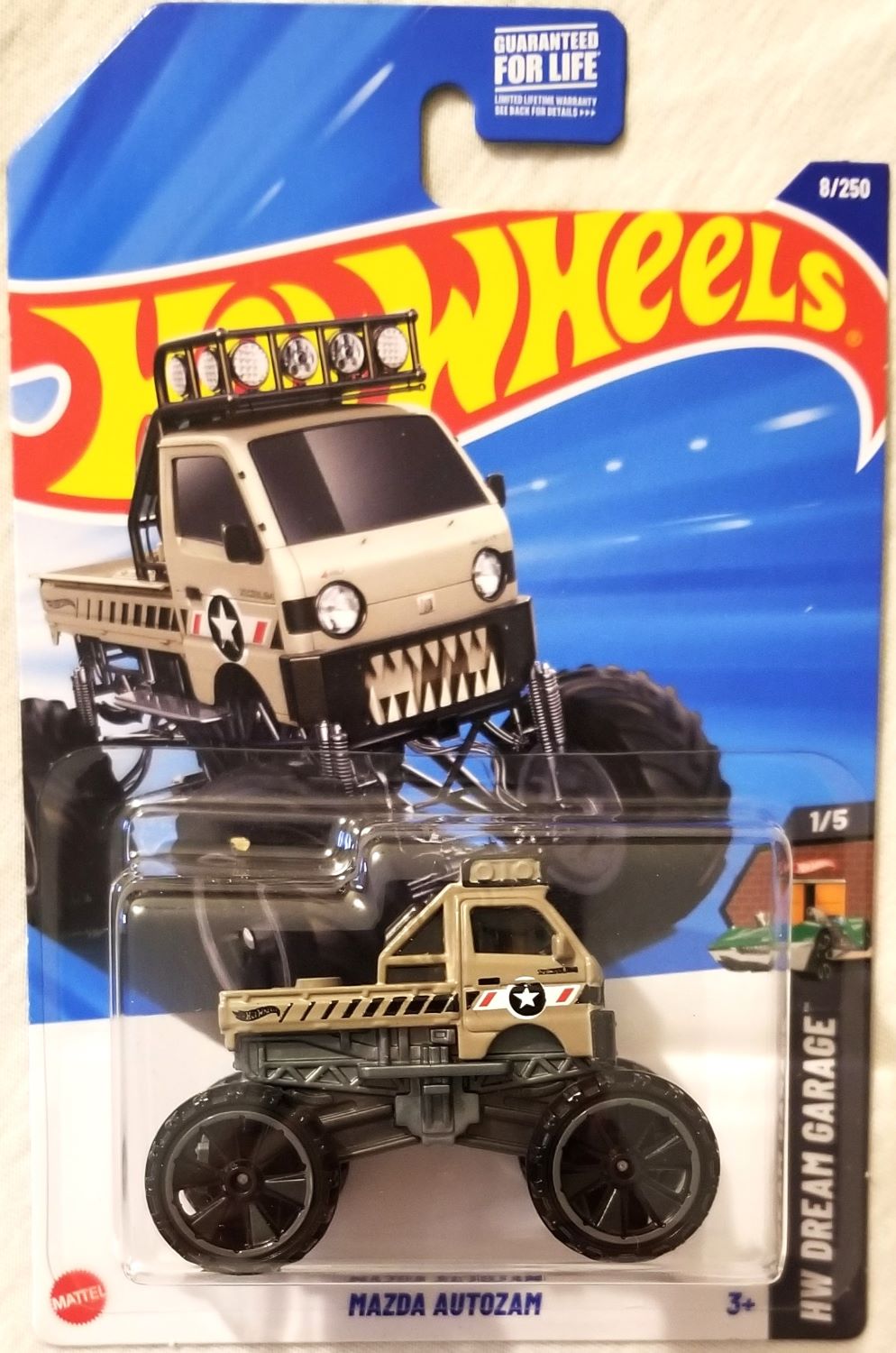 Hot Wheels - 2025 HW Dream Garage 1/5 Mazda Autozam 8/250 (BBHYX45
