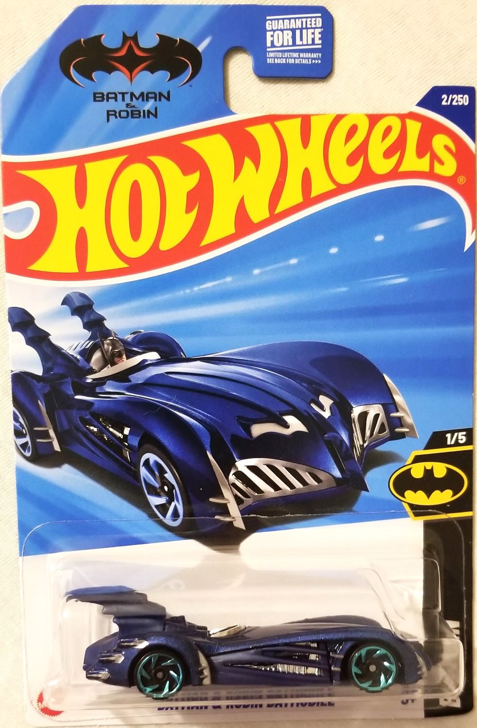 Hot Wheels - 2025 Batman 1/5 Batman & Robin Batmobile 2/250