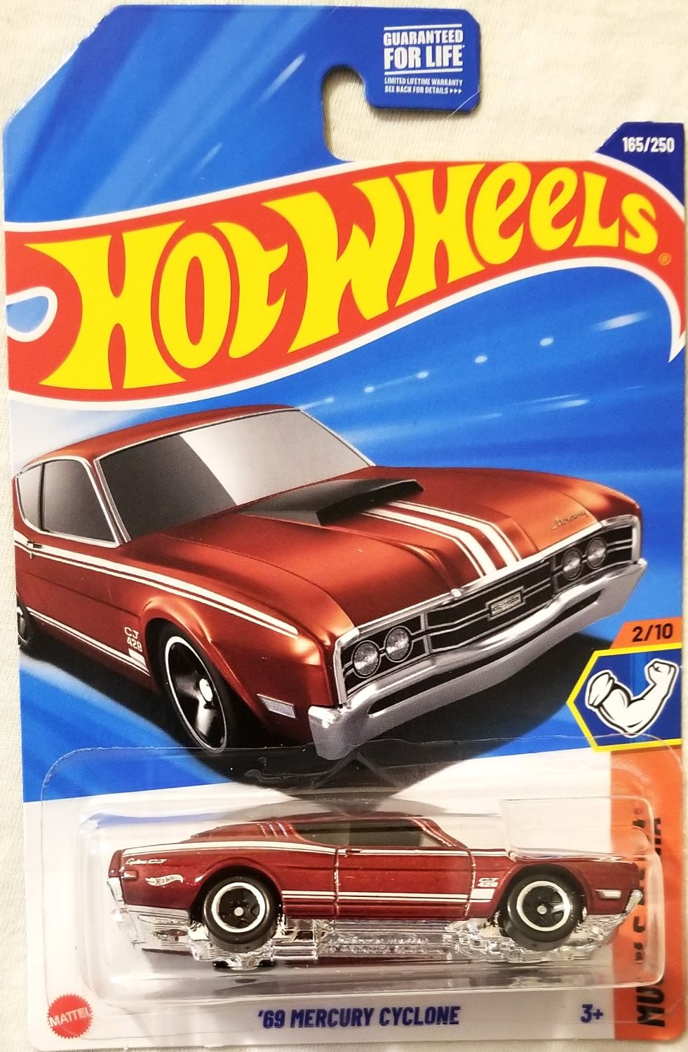 Hot Wheels - 2025 Muscle Mania 2/10 '69 Mercury Cyclone 165/250