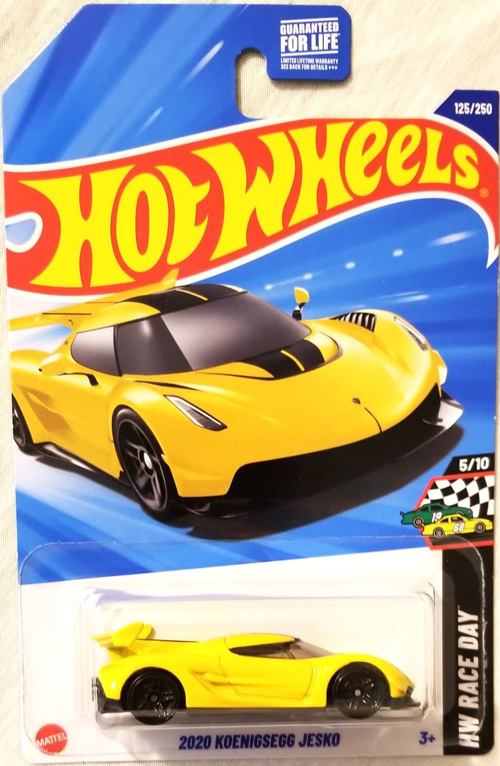 Hot Wheels - 2025 HW Race Day 5/10 2020 Koenigsegg Jesko 125/250